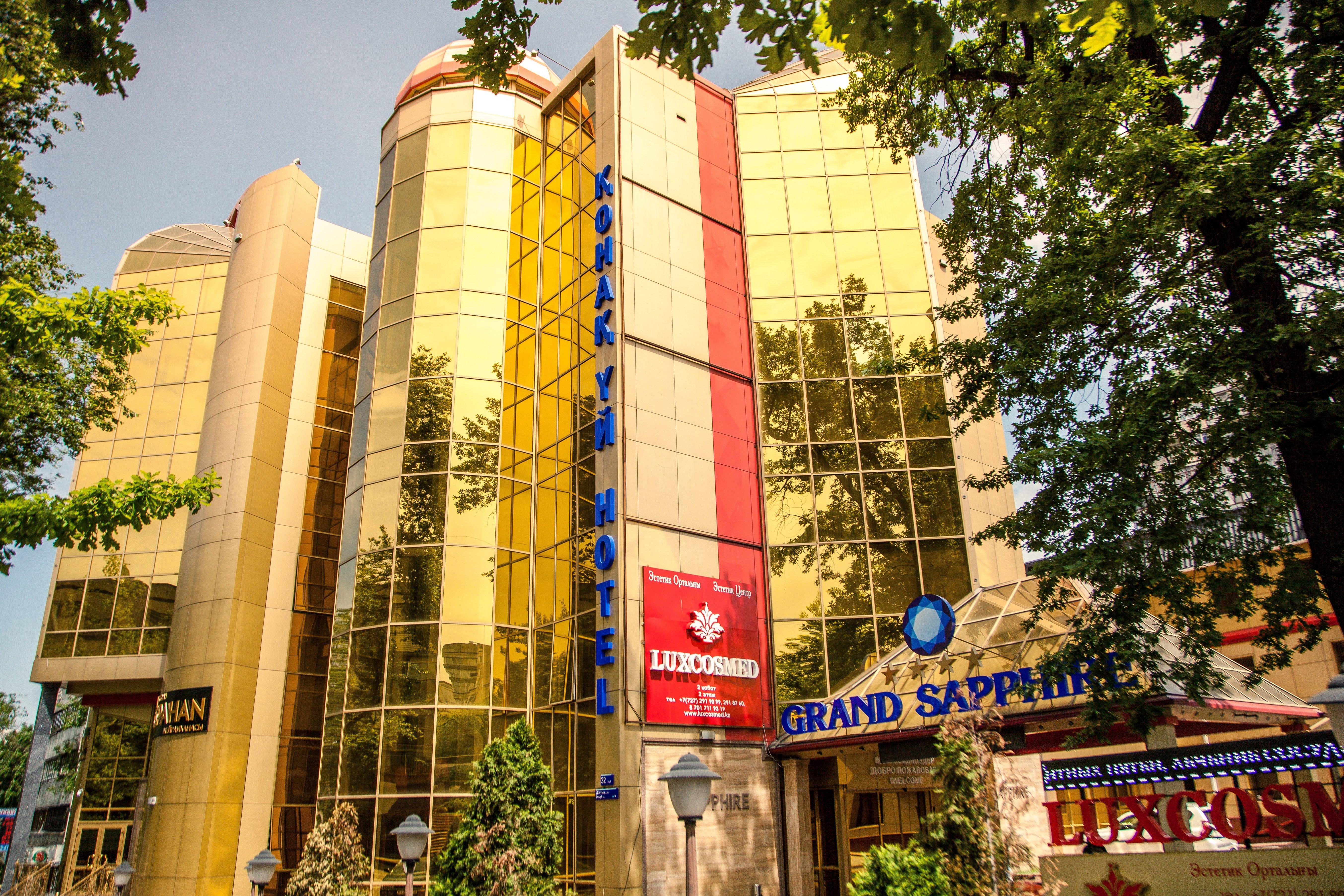 Grand Sapphire Hotel アルマトイ エクステリア 写真