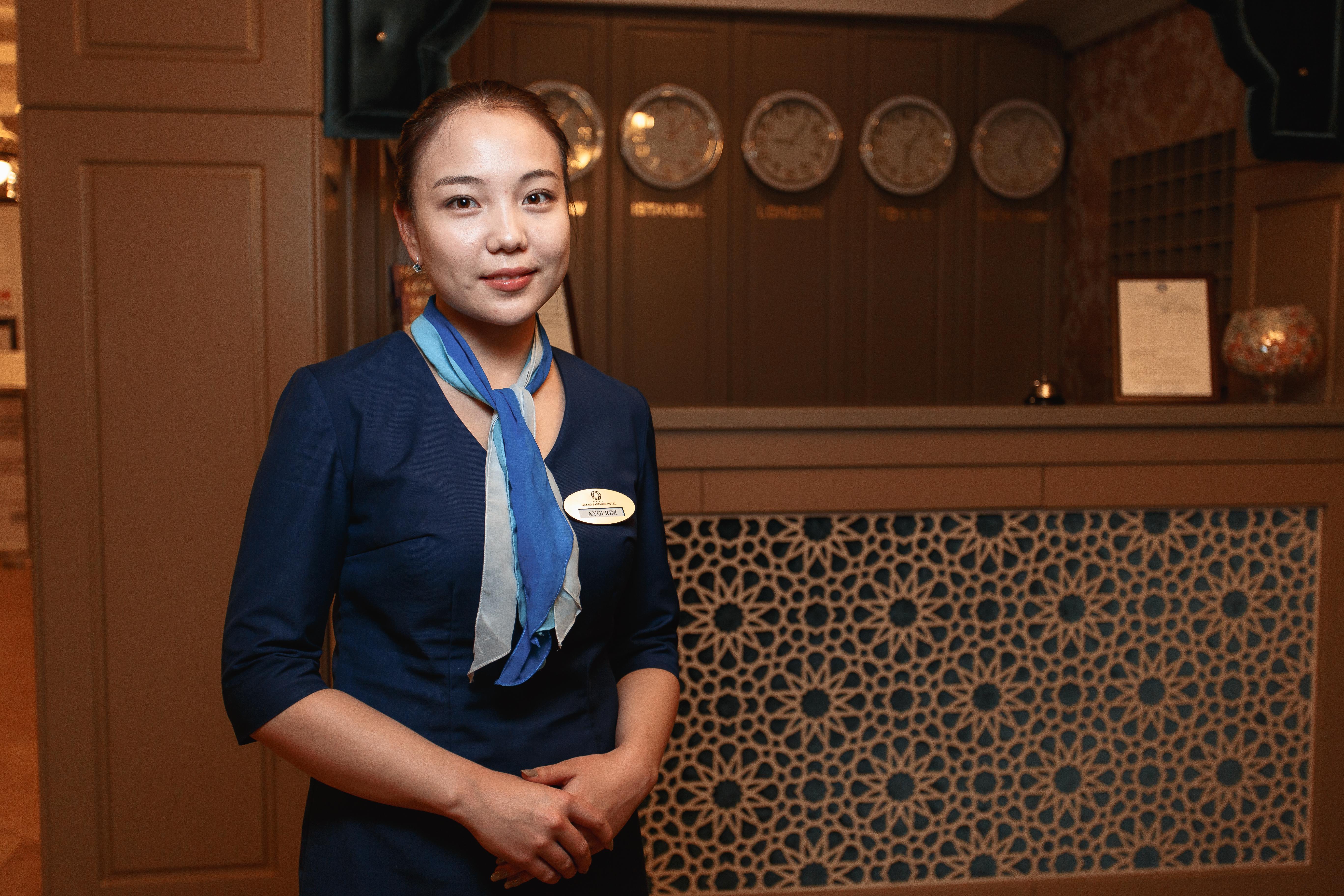 Grand Sapphire Hotel アルマトイ エクステリア 写真